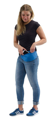 Saszetka BELLY Niebieska