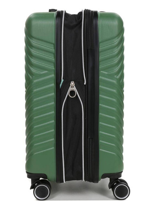 LYS Paris Akra Mała twarda zielona walizka na kółkach 45 cm