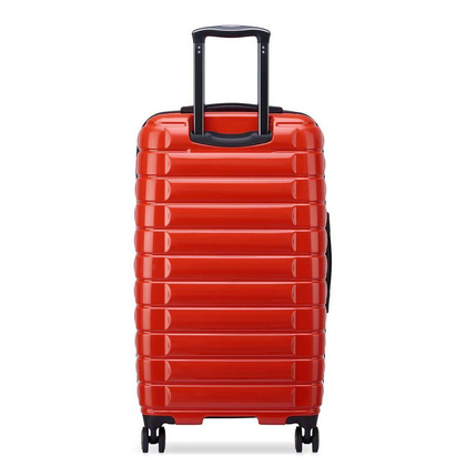Delsey Shadow 5.0 duża czerwona walizka na kółkach 74 cm