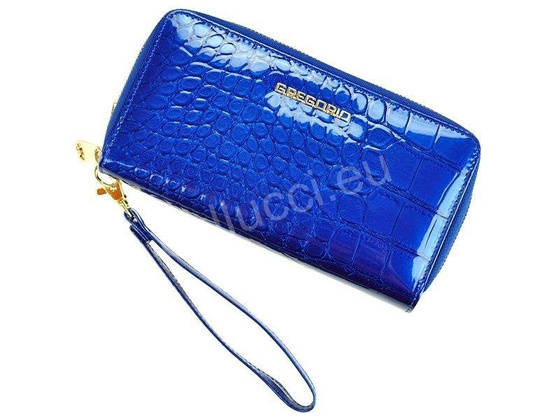 Portfel damski skórzany PELLUCCI BC-118 Ciemny Brąz