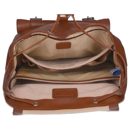 Plecak męski skórzany MCKLEIN HAGEN Brązowy