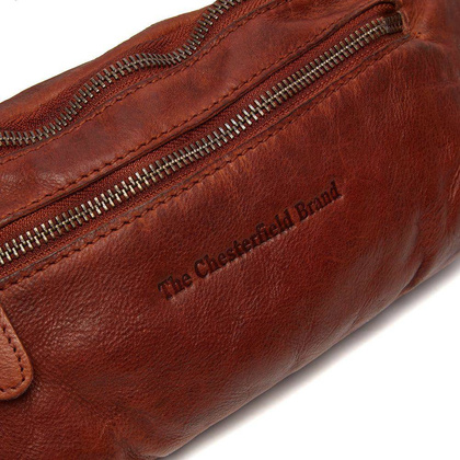 Saszetka / nerka skórzana Valencia Koniak - min. zamówienie 20 / 50 / 100 szt.