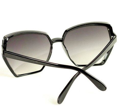 Okulary przeciwsłoneczne luksusowe MAZZINI GLAMOUR NEW czarny - min. zamówienie 20 / 50 / 100 szt.