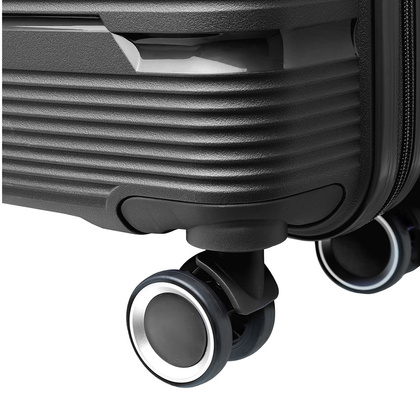 Średnia walizka PUCCINI CASABLANCA PP023B 1 Czarna