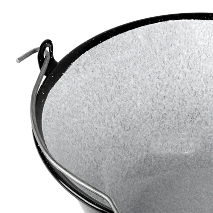 Kociołek emaliowany garnek wiszący węgierski 13 l