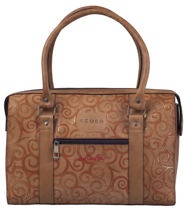 Torebka damska skórzana KEMER B29 Brązowa - min. zamówienie 20 / 50 / 100 szt.
