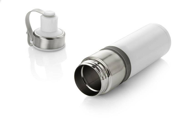 Bidon termiczny 500 ml UPOMINKARNIA BREEZE Biały