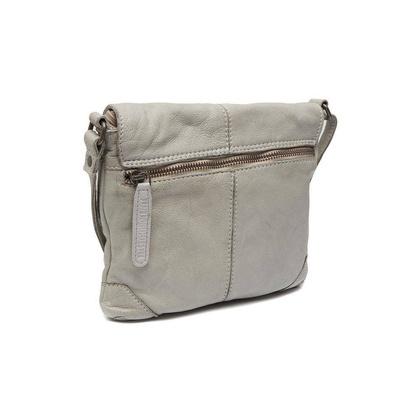 Listonoszka skórzana Cato Jasno szara - min. zamówienie 20 / 50 / 100 szt.