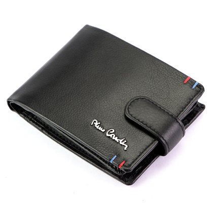 PORTFEL SKÓRZANY Pierre Cardin YS606 8806A czarny