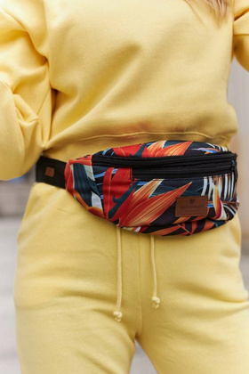 Pojemna nerka damska z poliestru