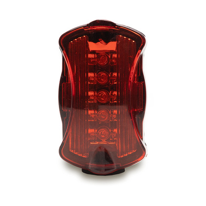 Zestaw lampek rowerowych, czarny - druga jakość