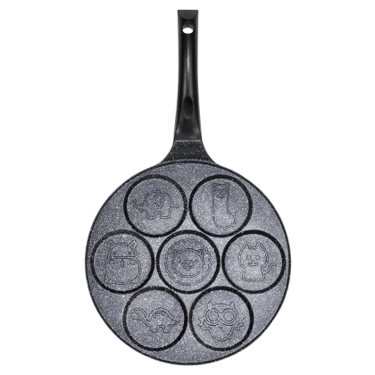 Patelnia do jajek granitowa 7 otworów BASIC LINE 26 cm