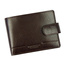 Portfel męski skórzany 0711/17-25 RFID ciemny brąz