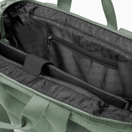 Torba z miejscem na laptop do 15,6" PUCCINI FORM TD252 5 Zielona