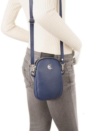 Mała torebka skórzana Canaletto na telefon TD670s69