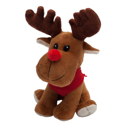Maskotka Happy Reindeer Brązowy