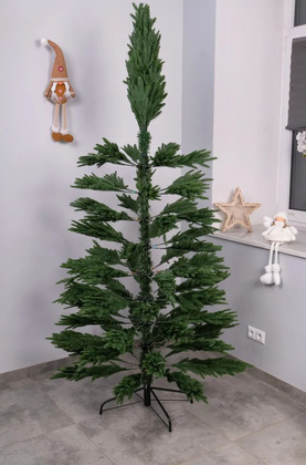 Choinka Sztuczn PE04 220cm GĘSTA JODŁA 100% PE