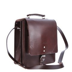 Raportówka 2-komorowa KEMER VOOC Vintage P37 Brązowa