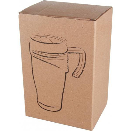 Kubek termiczny EL PASO 400 ml Szary