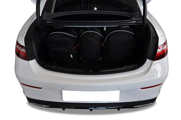 MERCEDES-BENZ E COUPE 2017+ TORBY DO BAGAŻNIKA 4 SZT KJUST