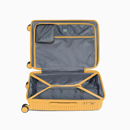 Średnia walizka PUCCINI BERLIN PP027B 6 Żółta