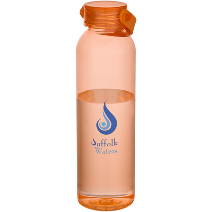 Sky butelka na wodę o pojemności 630 ml z tworzyw sztucznych pochodzących z recyklingu, posiadająca certyfikat RCS