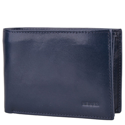 Portfel męski skórzany KEMER M31 Granatowy - min. zamówienie 20 / 50 / 100 szt.