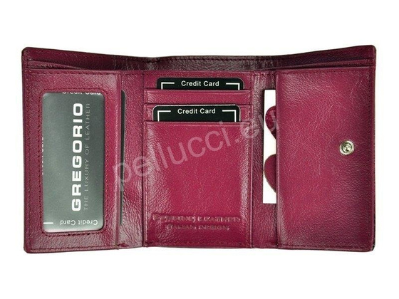 Portfel damski skórzany PELLUCCI GF117 Zielony