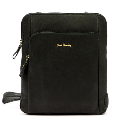 Elegancka szaszetka męska PIERRE CARDIN TILAK112 9423 Camel