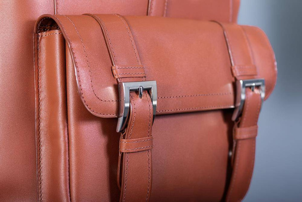 Plecak męski skórzany MCKLEIN HAGEN Brązowy