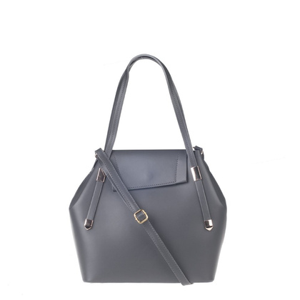 Torebka damska skórzana KEMER 171 Szara - min. zamówienie 20 / 50 / 100 szt.