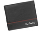 Portfel męski skórzany PIERRE CARDIN SAHARA TILAK15 8824 Czarny / Czerwony