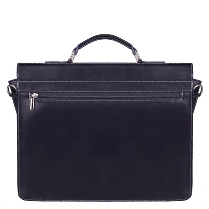 Torba na ramię skórzana KEMER TM 1101A Czarna - min. zamówienie 20 / 50 / 100 szt.