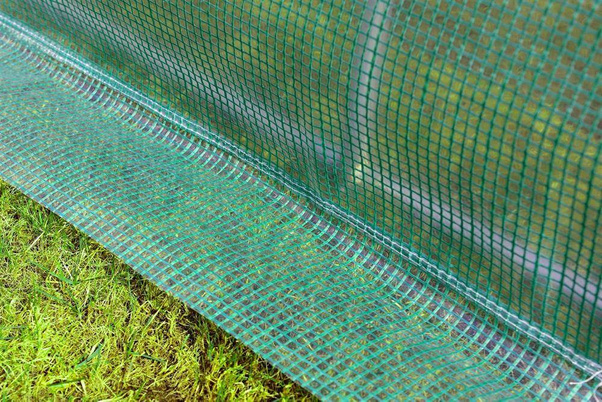 Tunel foliowy ZIELONY z oknami- 9m2 = 450*200*200