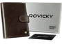 Portfel męski skórzany N62L-RVT-3227 D.Brown