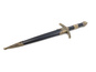 Stalowy sztylet rycerski - replika SW-178