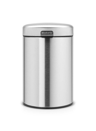 Kosz ścienny 3l stal mat 115561