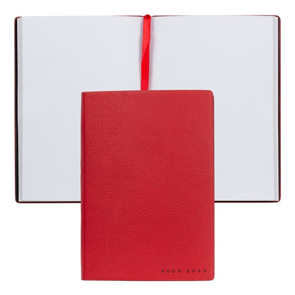 Notes Hugo Boss A6 Essential Storyline Red Plain