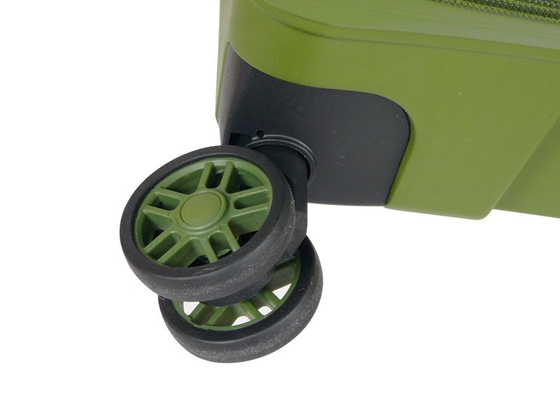 Walizka DIELLE 100 4k 55cm kabinowa zielona PP z poszerzeniem