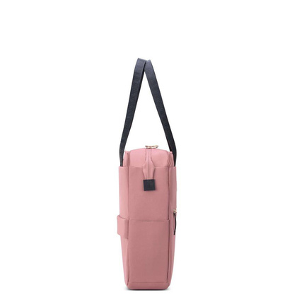 Delsey Securstyle Damska ciemno różowa torba na laptopa 14"