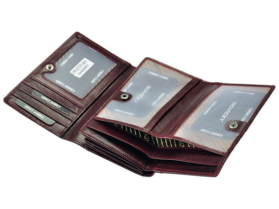 Portfel męski skórzany PELLUCCI CPR-007-CRY-BAR Czerwony