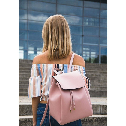 Plecak damski KEMER SOLIER FB35 Różowy - min. zamówienie 20 / 50 / 100 szt.