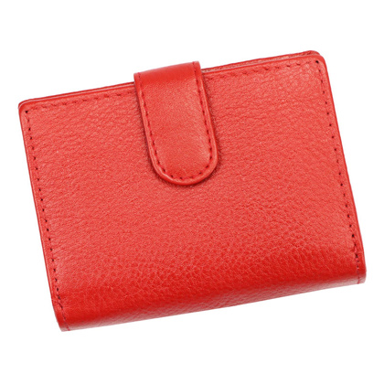 Skórzany męski portfel Money Kepper CN-1103 niebieski