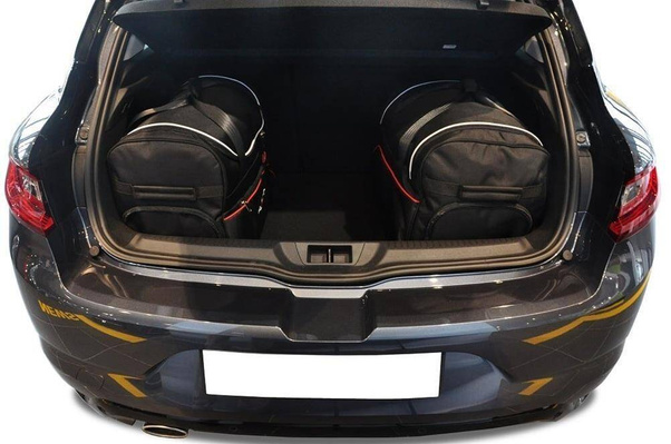 RENAULT MEGANE HATCHBACK 2016+ TORBY DO BAGAŻNIKA 4 SZT KJUST
