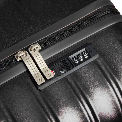 Średnia walizka RONCATO WAVE 419722 Czarna