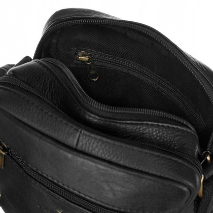 Listonoszka męska ze skóry naturalnej Peterson