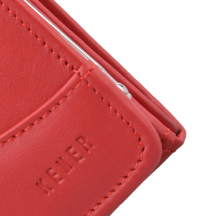 Portfel damski skórzany KEMER P11 LK Czerwony - min. zamówienie 20 / 50 / 100 szt.