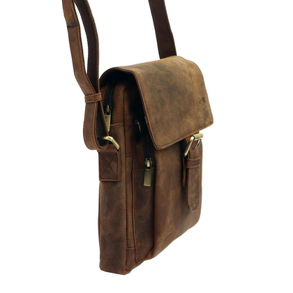 Skórzana listonoszka H1546