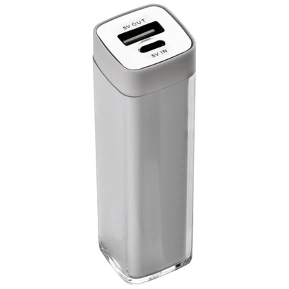 Zestaw power bank 2200 mAh, ładowarka i wtyczka EU