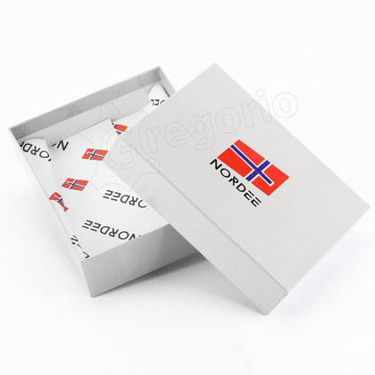 Portfel męski skórzany L895-009 Brązowy